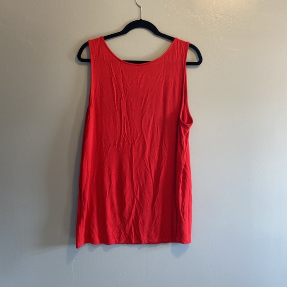 Torrid Super Soft High Neck Tank, Red, 1x - Picture 5 of 11